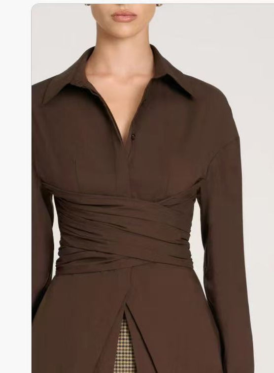 Damen Designer Hemdbluse Heidi-Mode