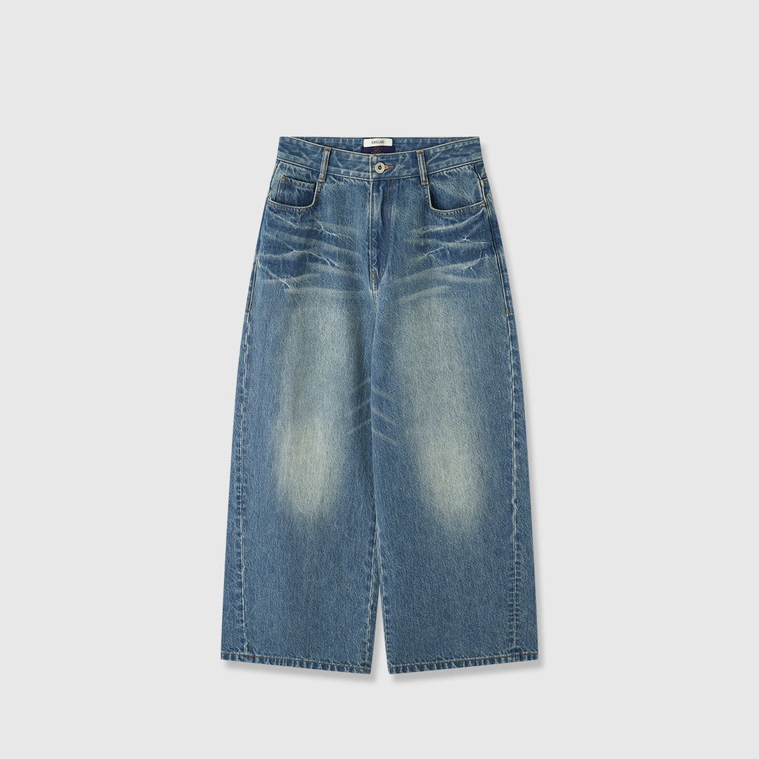 Damen weite Jeans im modernen Schnitt Heidi-Mode