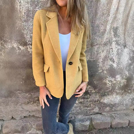 Damen modische Wollblazer Heidi-Mode