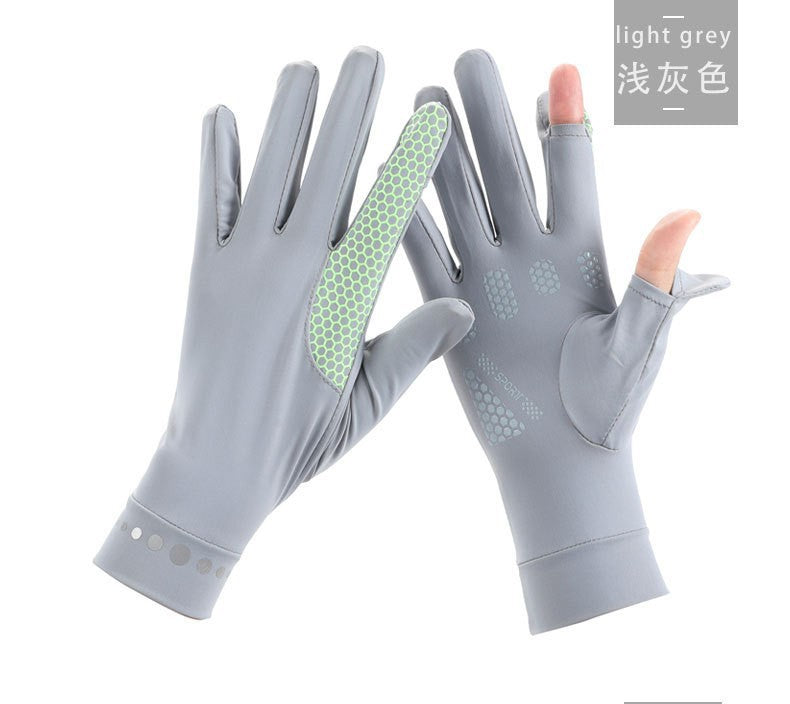 Heidi Mode | Sonnenschirm Eis Seide Handschuhe