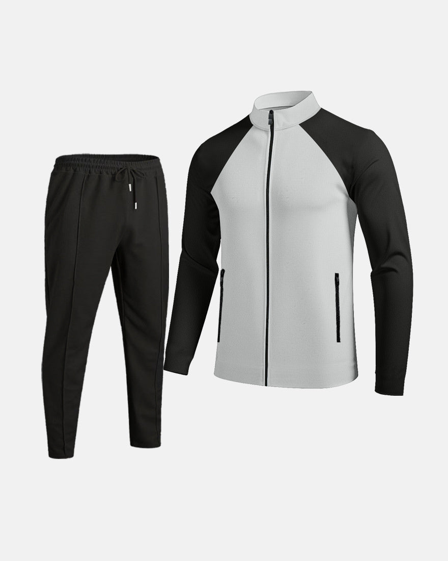 Herren Sportlicher Track-Suit mit High-Tech-Materialien Heidi-Mode