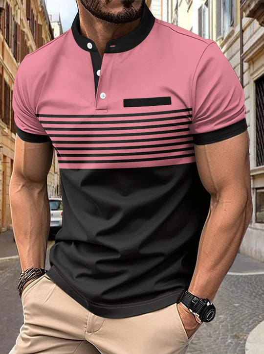 Heidi Mode | Gestreiftes Golf Henley Hemd