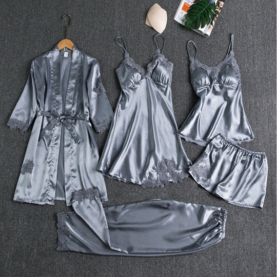 Hellblau Pyjama-Set