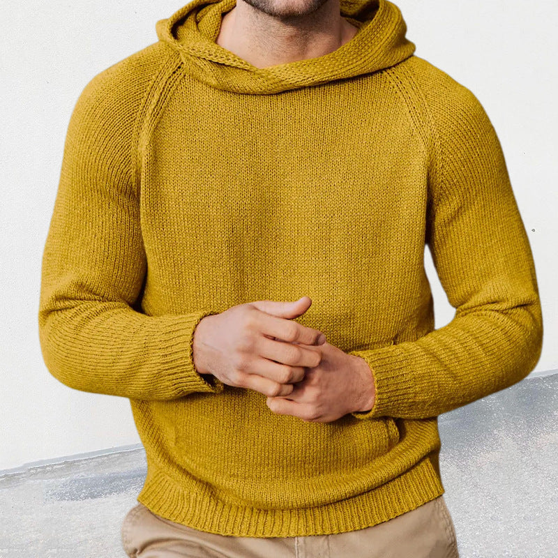 Herren lässiger Kapuzenpullover Heidi-Mode