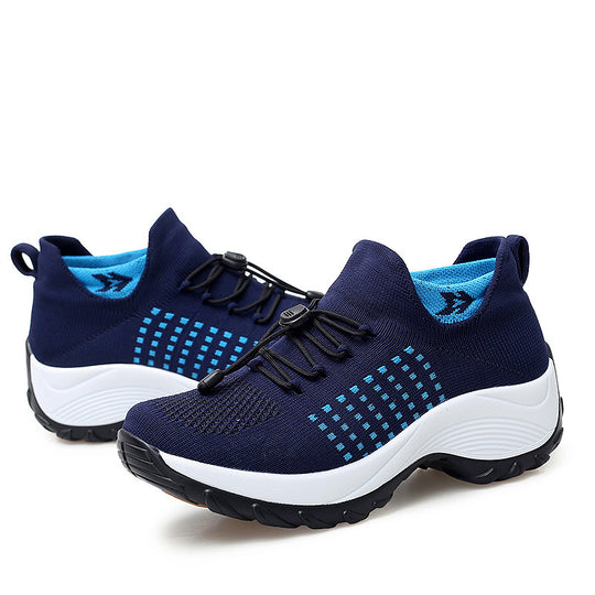 Herren Slip-On Sportsneaker mit verstellbarem Sitz Heidi-Mode
