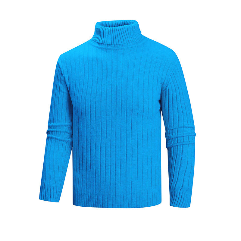 Herren Strickpullover mit Stehkragen Heidi-Mode