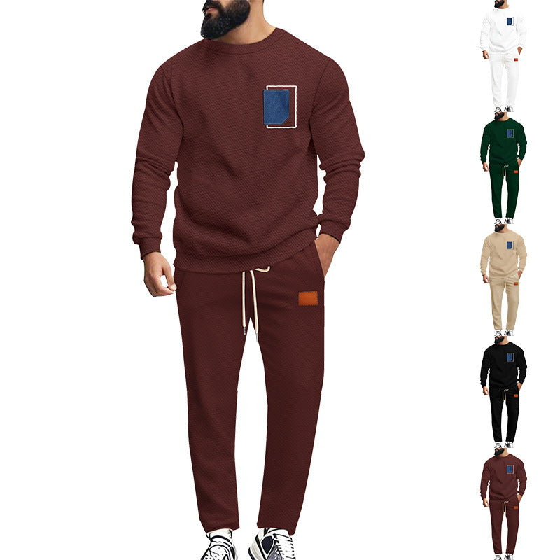Herren Bequemer Freizeitanzug mit modischem Design und praktischen Taschen Heidi-Mode