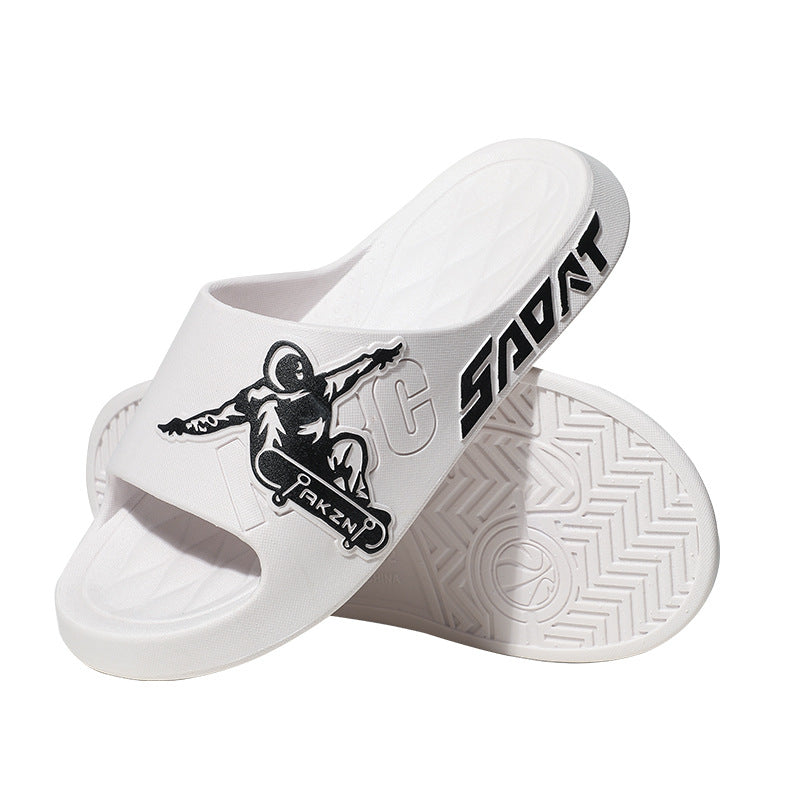 Damen Sportliche Badeschuhe im Skate-Design Heidi-Mode