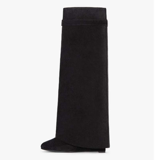 Femme Over-the-Knee Sculpted Stiletto Stiefel Heidi-Mode