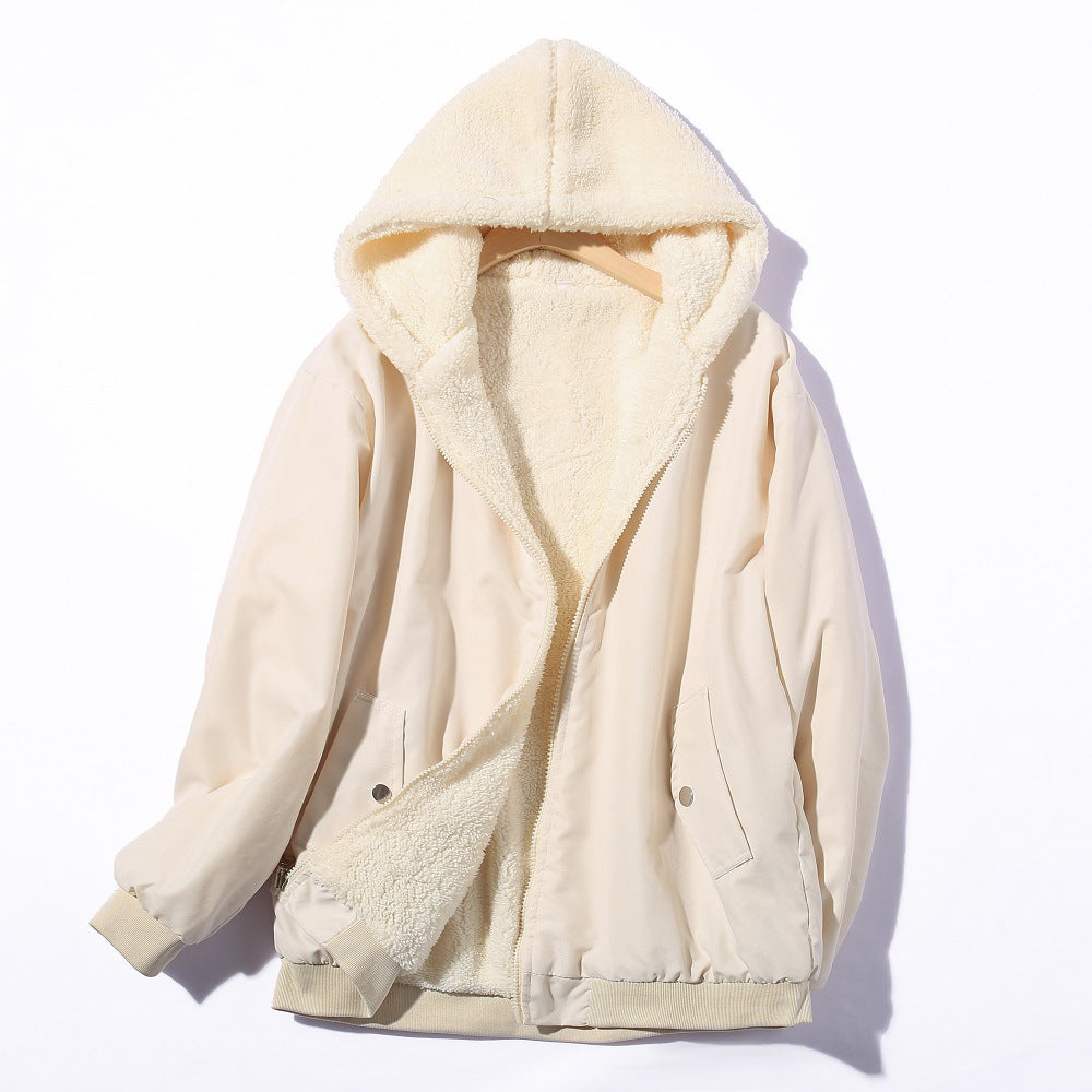 Damen Kuschelige Fleece-Jacke Heidi-Mode