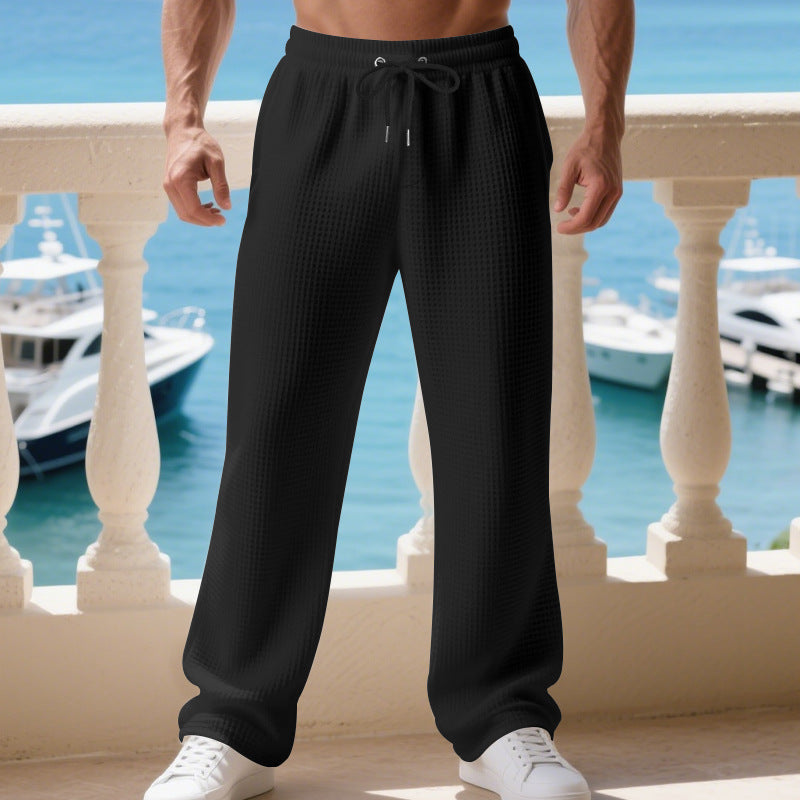 Herren bequeme Freizeithose mit atmungsaktiver Struktur Heidi-Mode