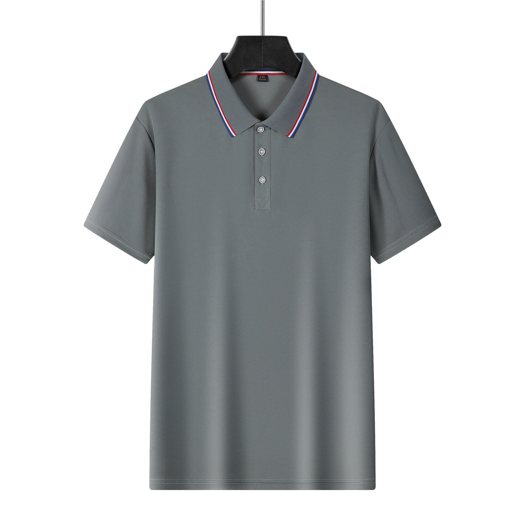 Herren Poloshirt mit atmungsaktiver Struktur und stilvollem Farbdesign Heidi-Mode