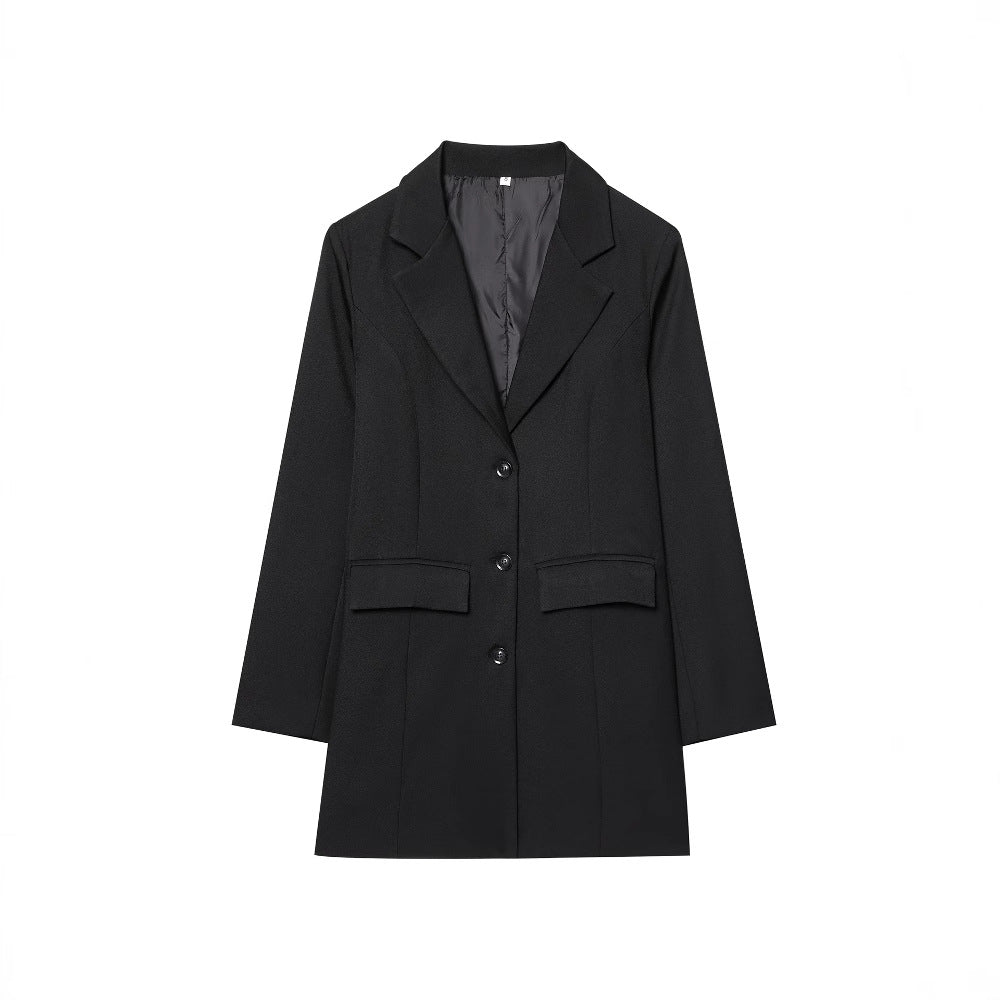 Damen eleganter Blazer mit tailliertem Schnitt Heidi-Mode