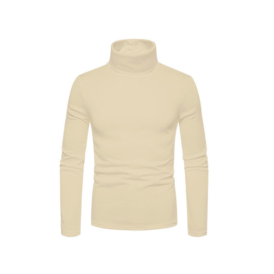 Herren Hochwertiges Rollkragenoberteil aus elastischem Material Heidi-Mode