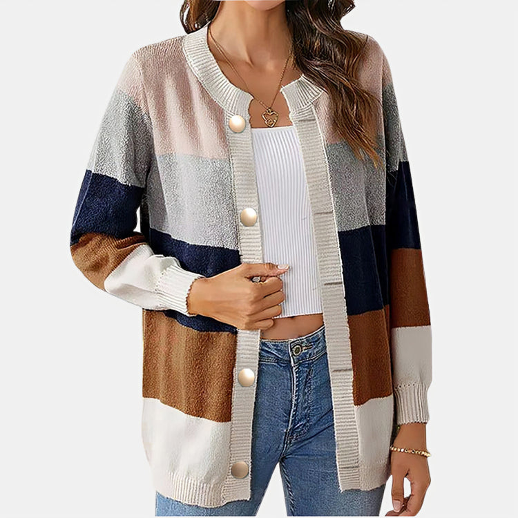 Heidi-Mode | Knopf Damen Daunenjacke Lang