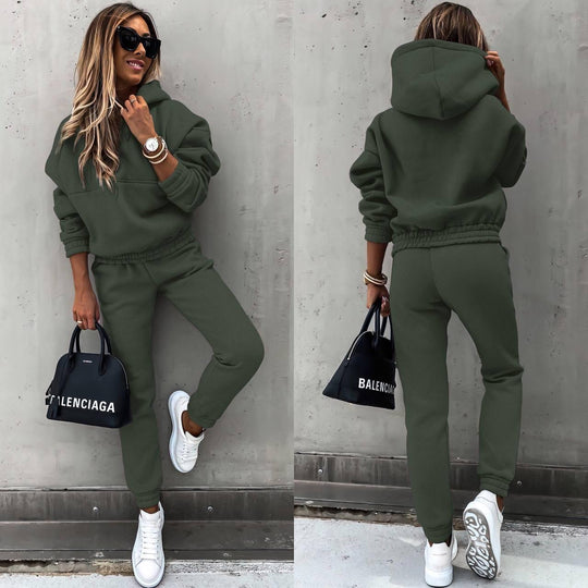 Damen Komfortabler Sweatsuit Heidi-Mode