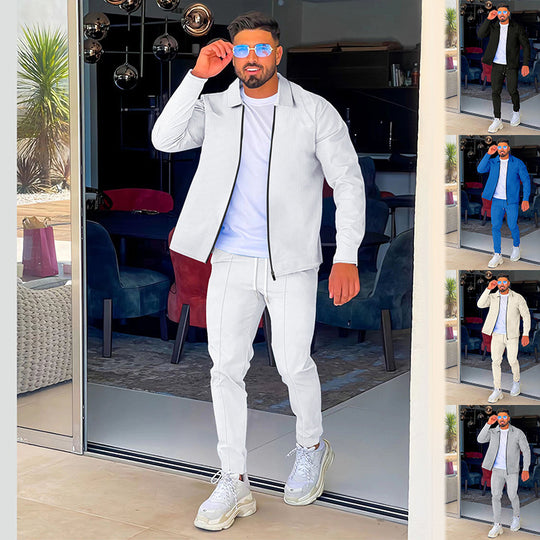 Herren Sportliches Activewear-Set mit Funktionsmaterial Heidi-Mode