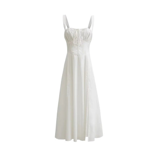 Heidi-Mode | Bindemittel Lange Slip Midi Kleid