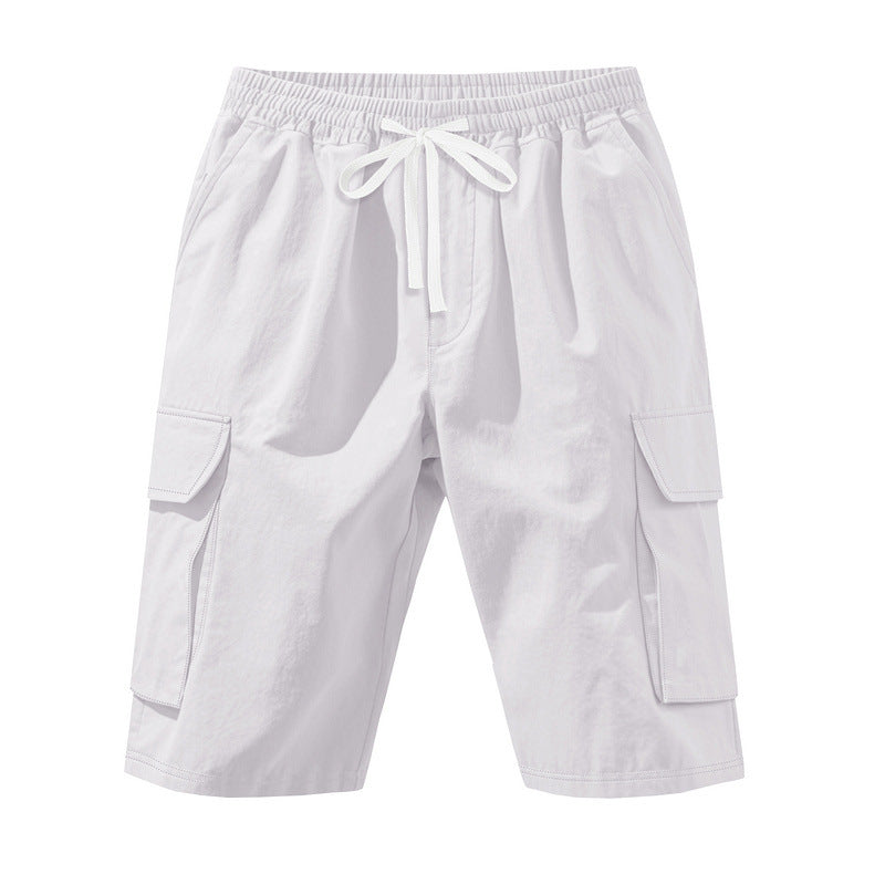 Herren Cargo-Shorts mit elastischem Bund und praktischen Seitentaschen Heidi-Mode 1757709064