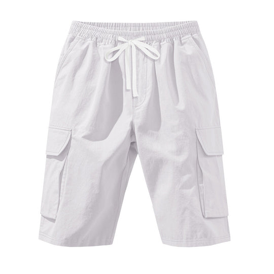 Herren Cargo-Shorts mit elastischem Bund und praktischen Seitentaschen Heidi-Mode 1757709064