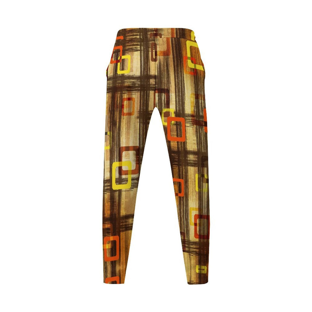 Herren elegante Freizeithose mit seitlichen Eingrifftaschen und geradem Schnitt Heidi-Mode