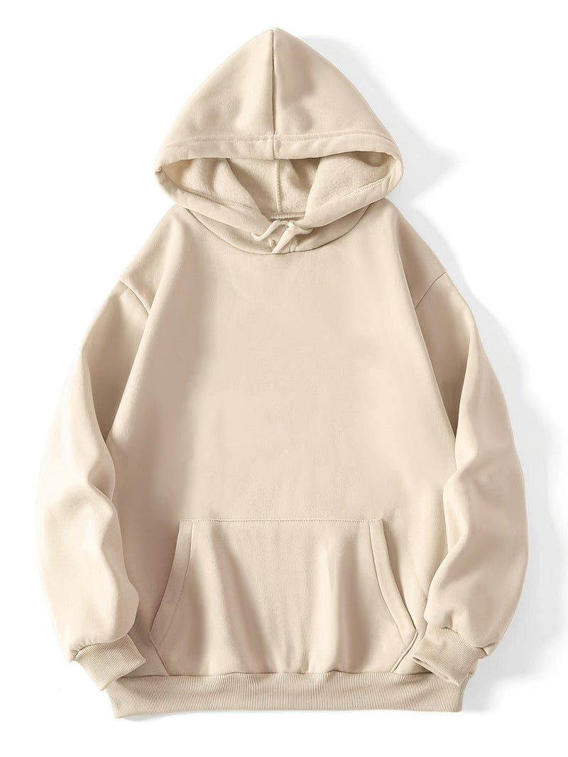 Damen Oversized Kapuzenpullover mit Kängurutasche Heidi-Mode