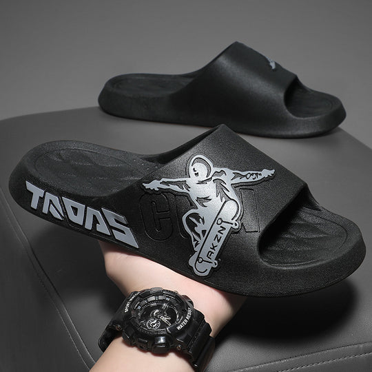Damen Sportliche Badeschuhe im Skate-Design Heidi-Mode
