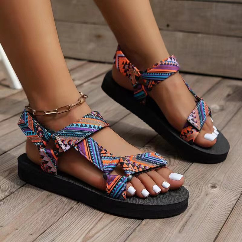 Heidi-Mode | Bunte Orthopädische Sommerschuhe