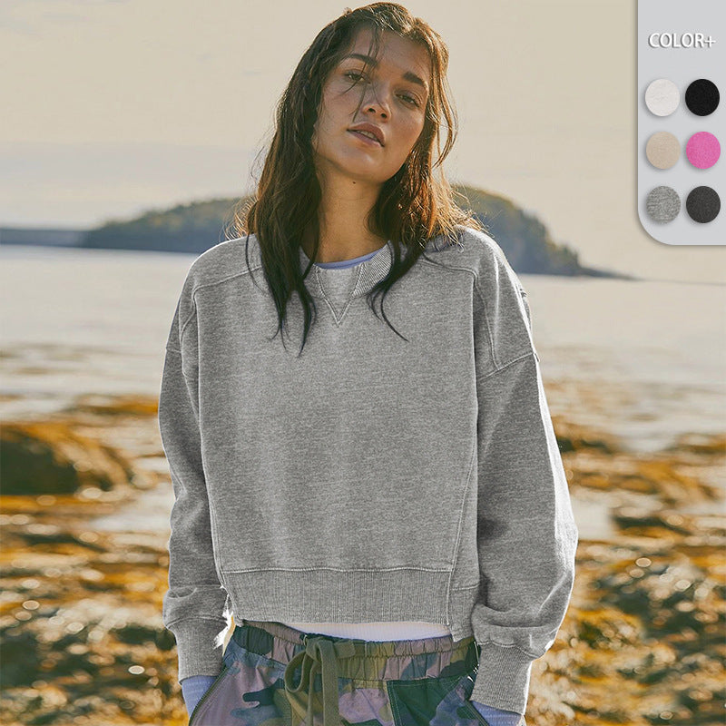 Damen Oversized Sweatshirt Heidi-Mode