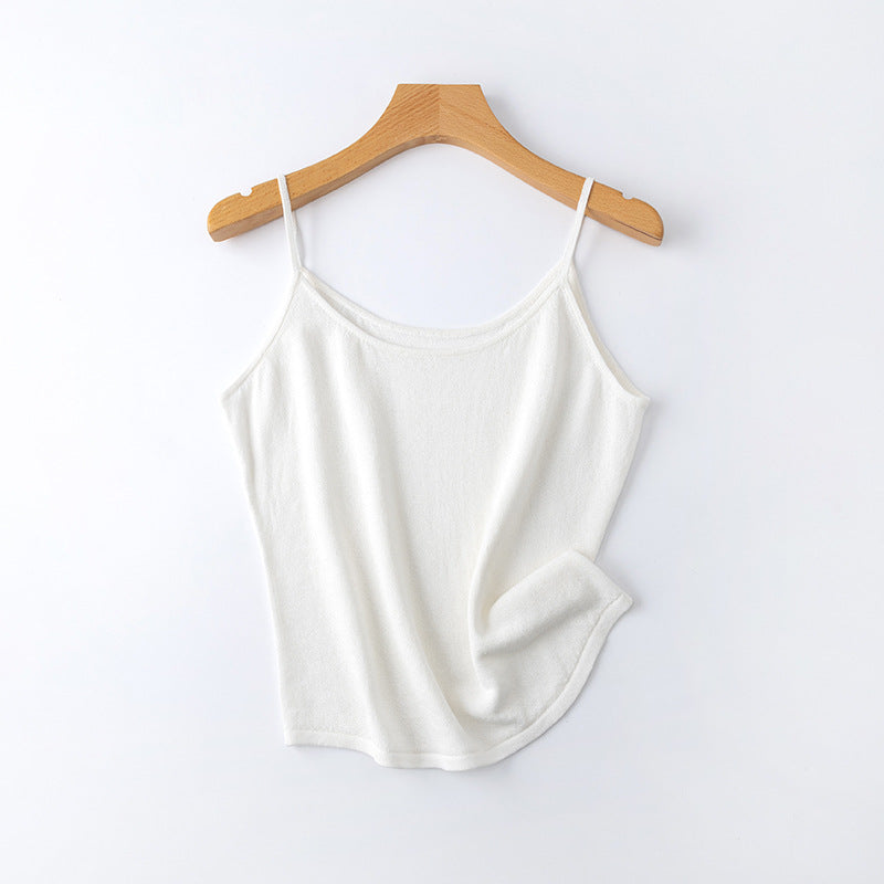 Damen Leichtgewicht Verstellbares Träger Camisole Top Heidi-Mode
