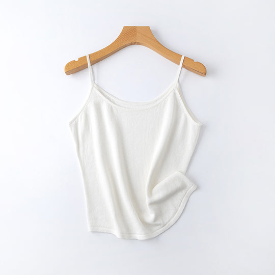 Damen Leichtgewicht Verstellbares Träger Camisole Top Heidi-Mode