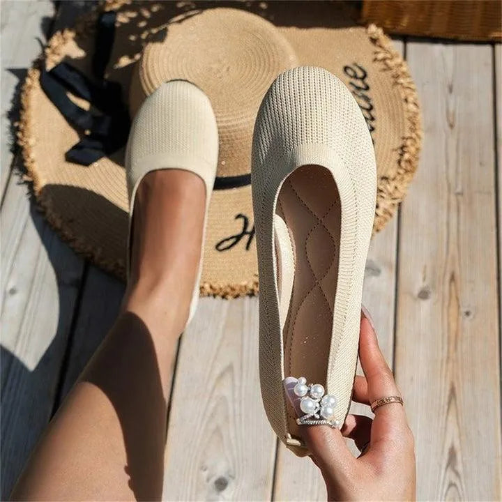 Heidi-Mode | Ballerina Flache Schuhe für Frauen