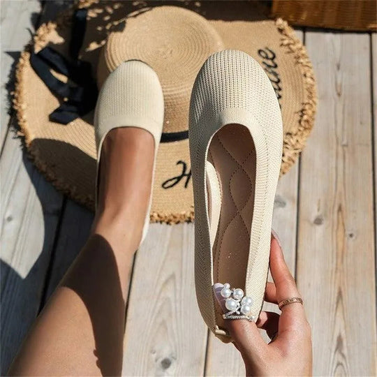 Heidi-Mode | Ballerina Flache Schuhe für Frauen