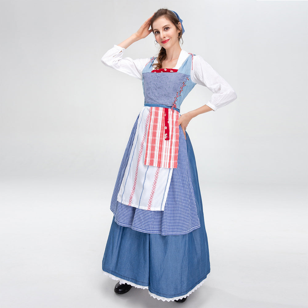 Damen Trachtenkleid mit nostalgischem Design und aufwendigen Details Heidi