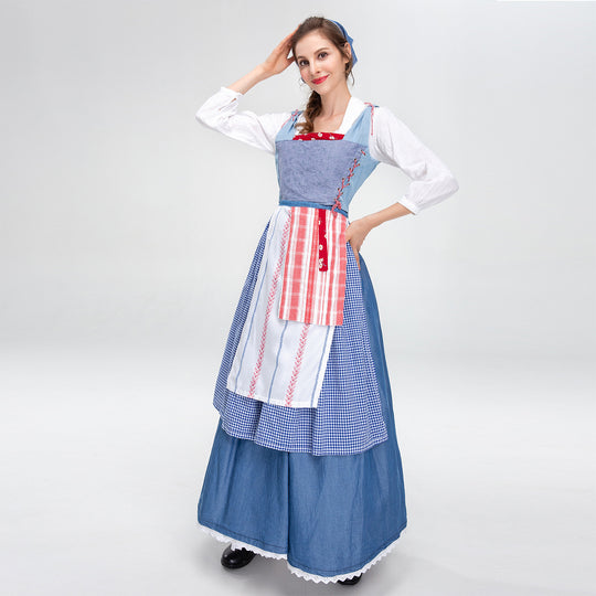 Damen Trachtenkleid mit nostalgischem Design und aufwendigen Details Heidi