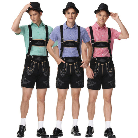Herren Stilvolles Trachten-Outfit mit aufwändigen Stickereien und modernen Akzenten Heidi