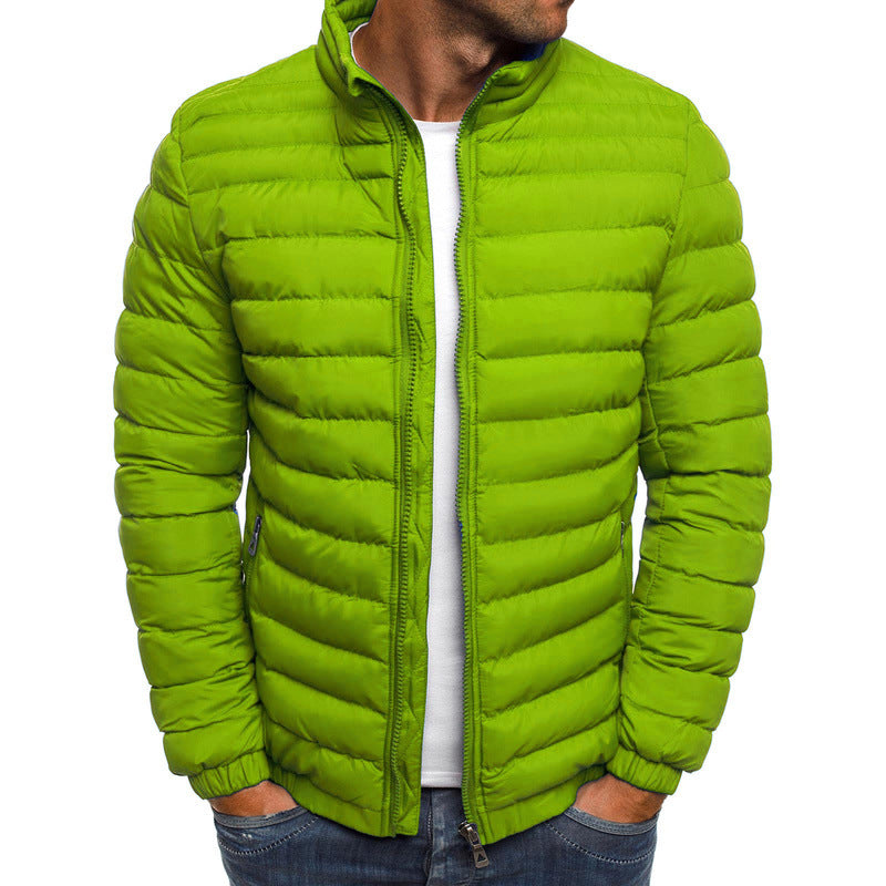 Herren Isolierte Leichte Pufferjacke Heidi-Mode