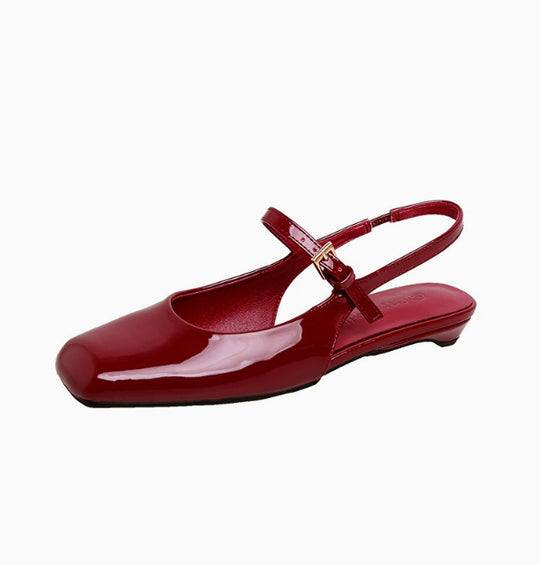 Damen Sling-Schuhe mit eleganter Schnalle und komfortablem Fußbett Heidi-Mode