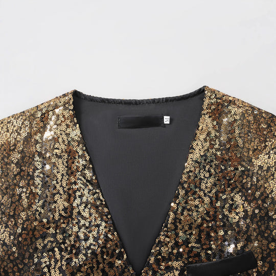 Herren eleganter Paillettenblazer Heidi-Mode