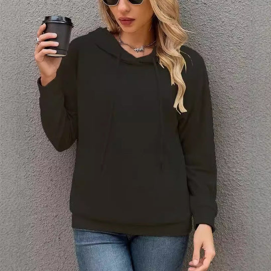Damen Freizeit Kapuzenpullover mit bequemer Passform Heidi-Mode