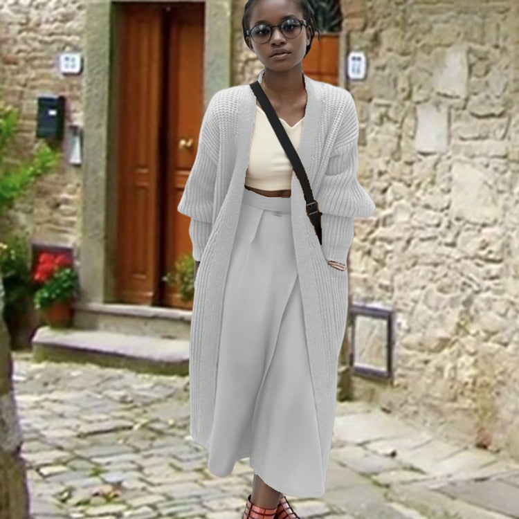 Damen Strickmantel Heidi-Mode