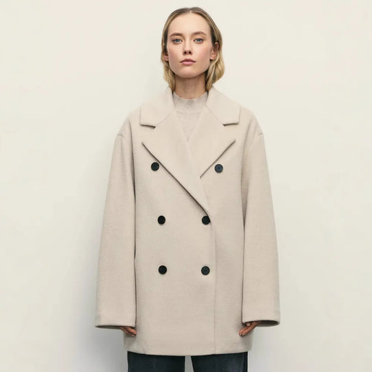 Damen Elegante Doppeltüra-Manteljacke Heidi-Mode