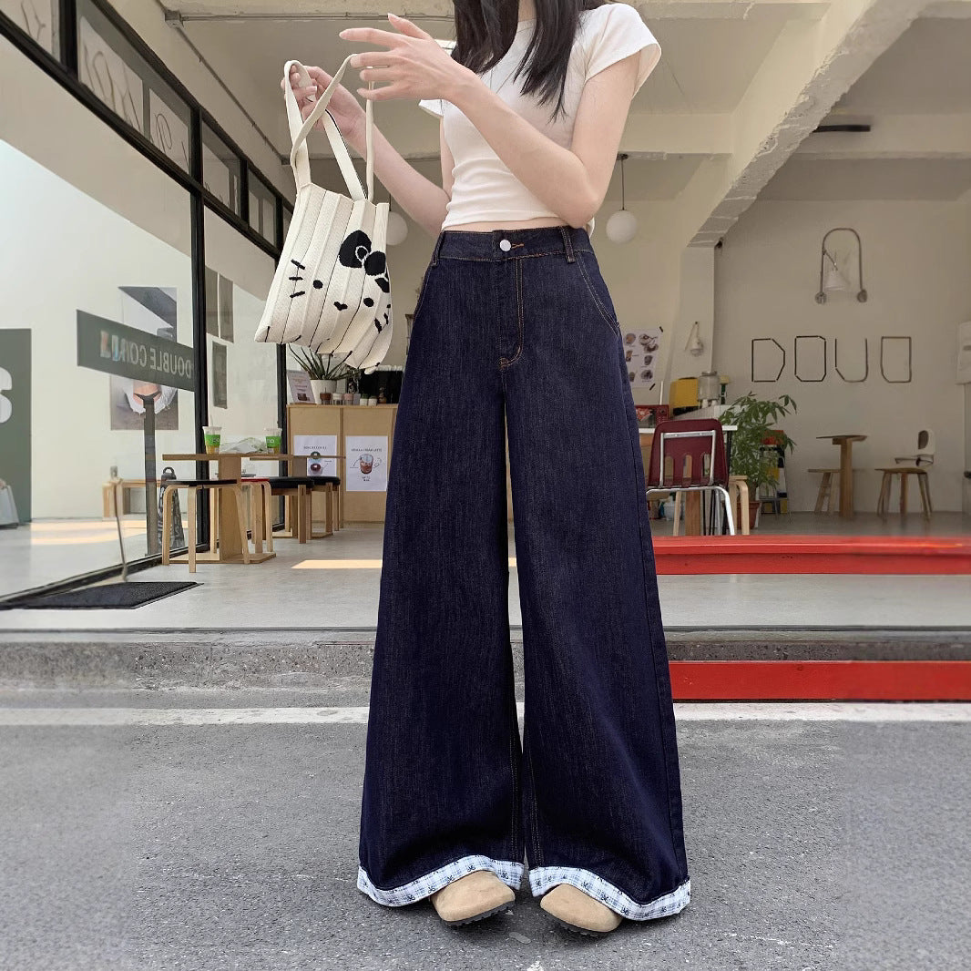 Damen Weite Jeanshose Heidi-Mode