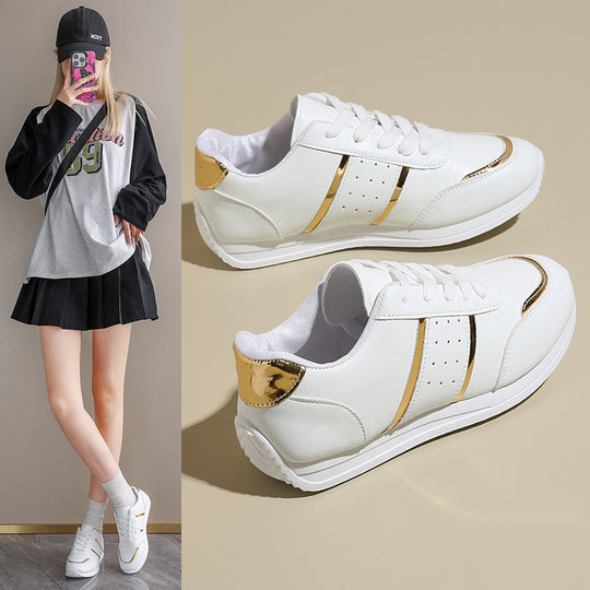 Damen Sportliche Sneakers mit eleganten Akzenten und atmungsaktivem Obermaterial Heidi-Mode