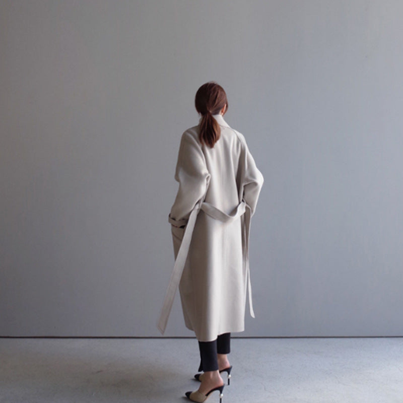 Damen Oversized Wollmantel Heidi-Mode