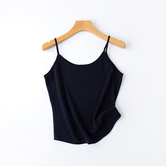 Damen Leichtgewicht Verstellbares Träger Camisole Top Heidi-Mode