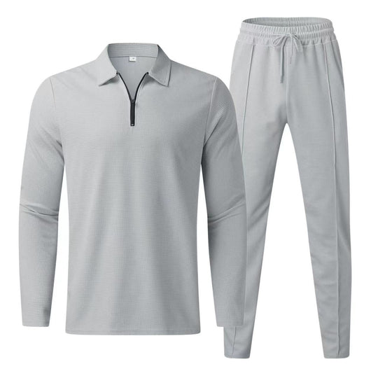 Herren Sportliches Funktionsset mit Reißverschluss Heidi-Mode