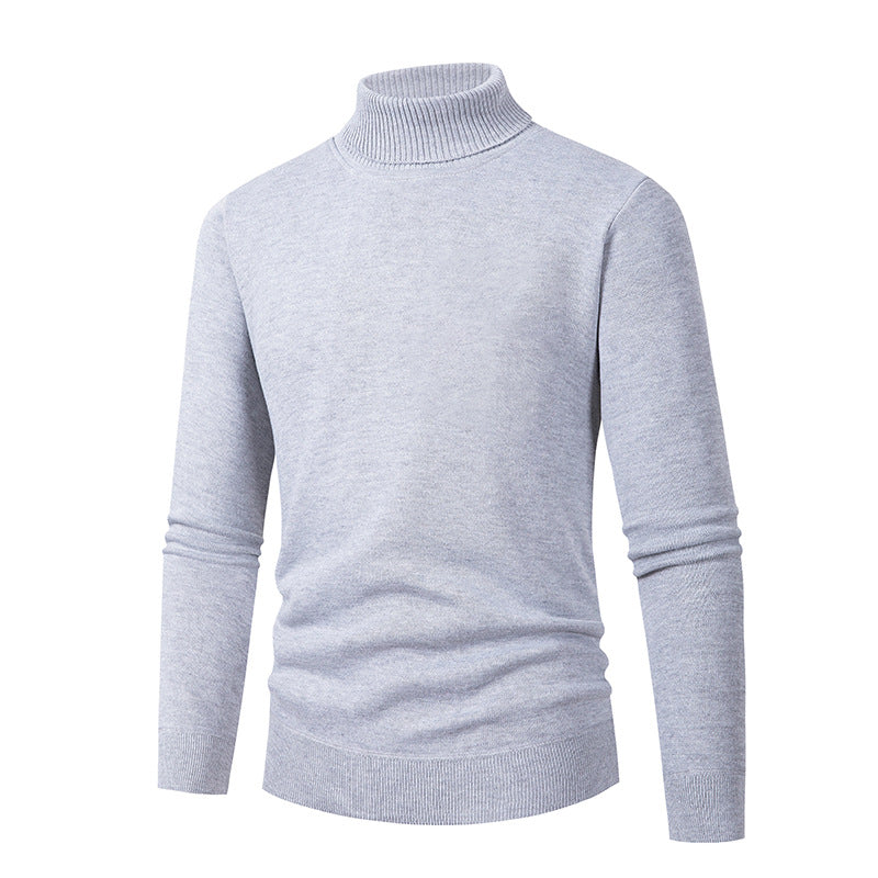 Herren eleganter Rollkragenpullover aus hochwertigem Material Heidi-Mode