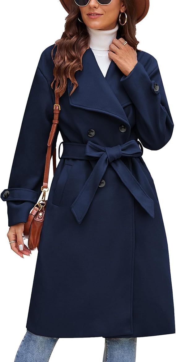 Damen Eleganter und bequemer Langmantel Heidi-Mode