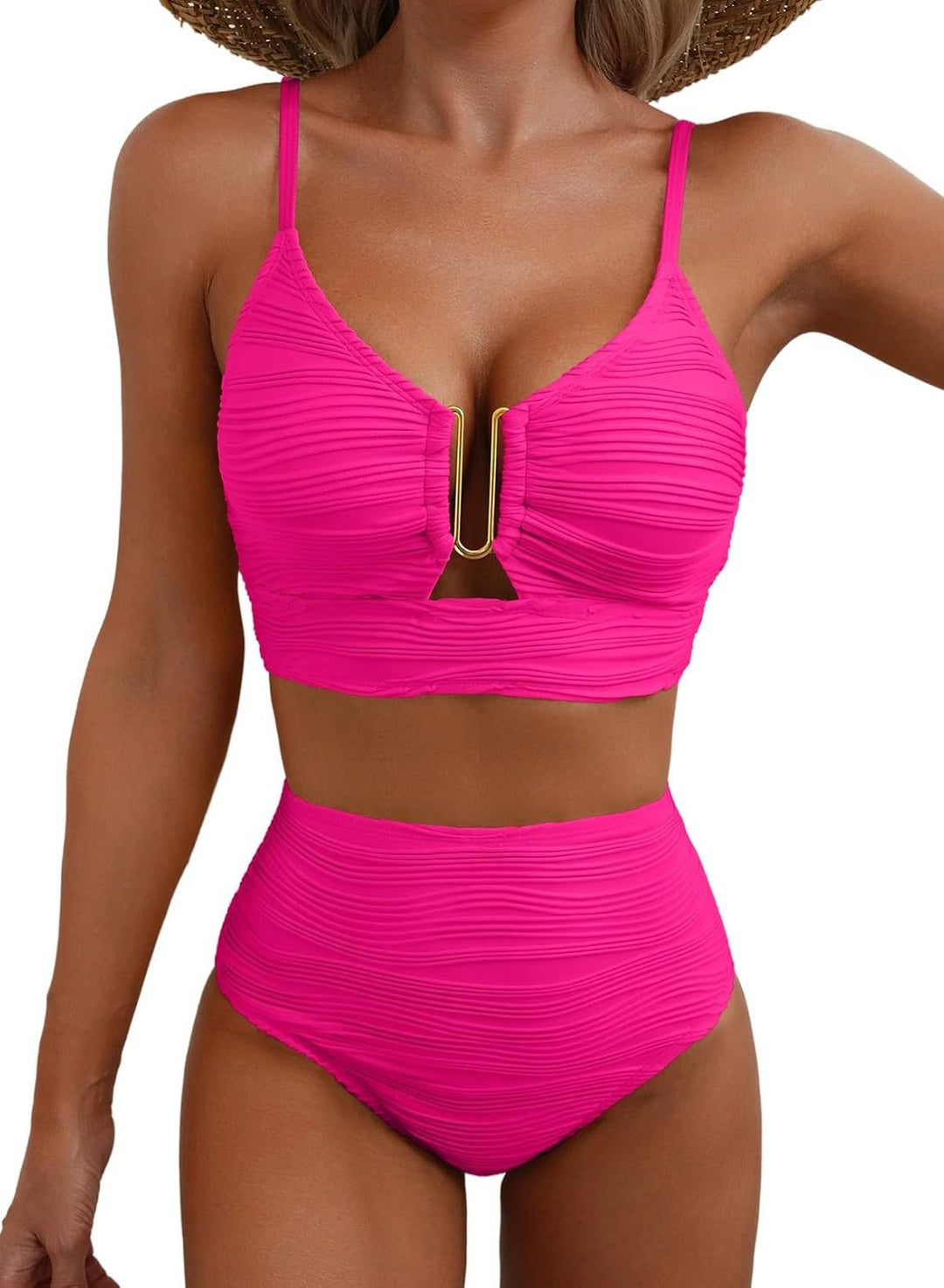 Damen Baderock mit Plisseeverarbeitung Heidi-Mode